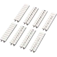 Label for terminal block 5,2mm white ZB 5,LGS:SYMBOLE L2