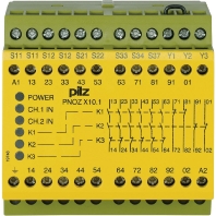 Safety relay 230V AC EN954-1 Cat 4 PNOZ X10.1 774746