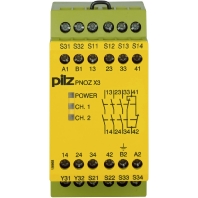 Safety relay 110V AC/DC EN954-1 Cat 4 PNOZ X3 774314