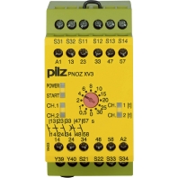 Safety relay DC EN954-1 Cat 4 PNOZ XV3 774540