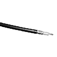 Coaxial cable 50Ohm black RG 213 /U 50 Ohm ring 100m