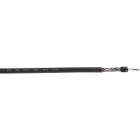 Coaxial cable 75Ohm black RG 59 B/U 75 Ohm