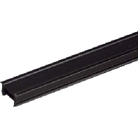 Abdeckung fr 3Ph-Schiene sw 1000mm 701075.003