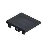 Abschlussstck fr 3Ph. schwarz 701087.003