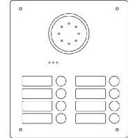 Door loudspeaker 8-button 1812120