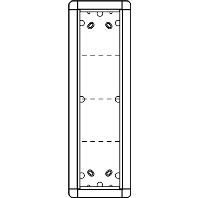 Mounting frame for door station 4-unit 1883470