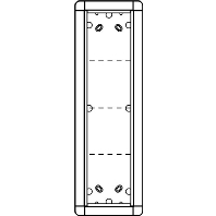 Portier AP-Rahmen ws 4-fach, 133x423mm 1883470