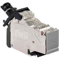 RJ45 8(8) jack UM-Cat.6A iso U A