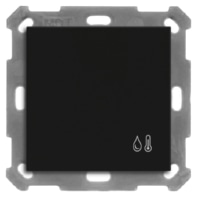 KNX Room Temperature/Humidy sensor 55, Black matt SCN-TFS5506.01