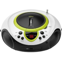 UKW-Radio CD/MP3 tragbar USB,grn SCD-38 USB green