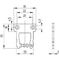 Actuator for position switch AZ 17/170-B1