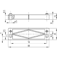 Magnet safety proximity switch 60mm BN 310-10z