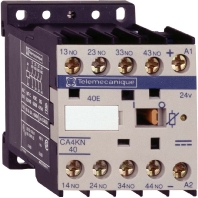 Auxiliary relay 24VDC 0NC/ 4 NO CA4KN40-BW3