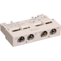 Auxiliary contact block 2 NO/0 NC GVAED101