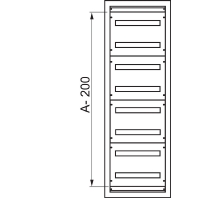 Front panel for cabinet 300x600mm NSYMUC306