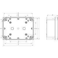 Gehuse 175x105x100mm NSYTBS191210H