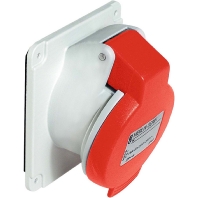 Industriesteckdose gew., 32A, 3p+N+E PKF32F435