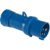 CEE plug 32A 2p 6h 230 V (50+60 Hz) blue PKX32M423