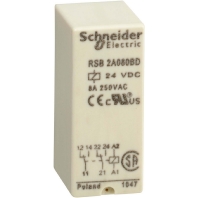 Interface-Relais 2W,8A,24VDC RSB2A080BD