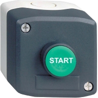Complete push button green XALD103