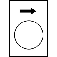 Label for control devices ZB2BY4901