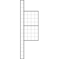 Intercom pole/column 3-fold white BG/KSF 611-20 G-R W