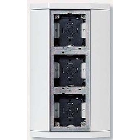 Mounting frame for door station 3-unit KSA 603-0 DG