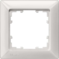Frame 4-gang white 5TG2584-0