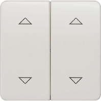 Cover plate for switch/push button white 5TG7961