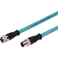 Sensor-actuator patch cord 0,5m M12 M12 6XV1830-3DE50