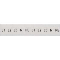 Label for terminal block 5,2mm 8WH8120-2AA15