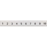 Label for terminal block 5,2mm 8WH8121-2AB25