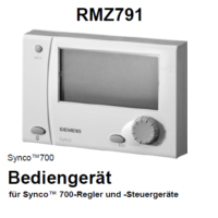 EIB KNX Bediengert, Synco 700, RMZ791