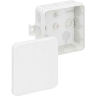 Surface mounted box 85x85mm 2K-12 AB-L/w