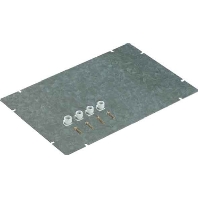 Mounting plate for distribution board AK MPS 3