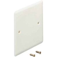 Cover for flush mounted box 86x86mm BS 1 VD