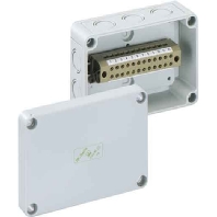 Surface mounted terminal box 12x4mm RKK 4/12 XL-12x4qmm