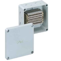 Surface mounted terminal box 12x4mm RK 4/12 SL-12x4q