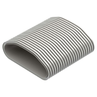 Oval air duct 75mm LVE RP 20