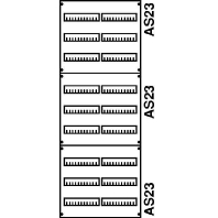 Panel for distribution board 1350x500mm 2V5A