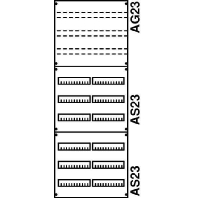 Panel for distribution board 1350x500mm 2V5KA