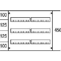 Cover for distribution board 450x500mm AG23