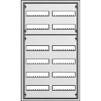 Flush mounted mounted distribution board U62
