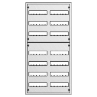 Flush mounted mounted distribution board U72