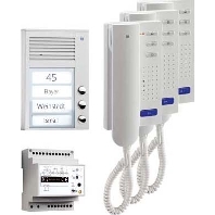 Door station set 3 phones PPA03-EN/02