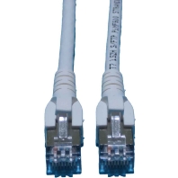 Patchkabel Kat.6A S/FTP RJ45/RJ45 grau TN-6000A gr 0,5m