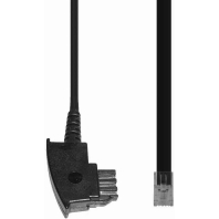 Telecommunications patch cord TAE F 3m T180/3