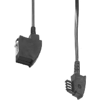 Telecommunications patch cord TAE F 3m T24/3