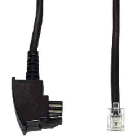 Telecommunications patch cord TAE F 3m T44/3
