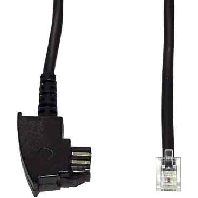 Telecommunications patch cord TAE F 3m T44/3Lose